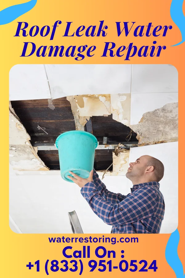 Roof Leak Water Damage Repair in Upland, IN